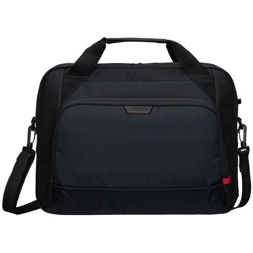 Targus EcoSmart 40.6 cm (16) Briefcase Black, Red Cene