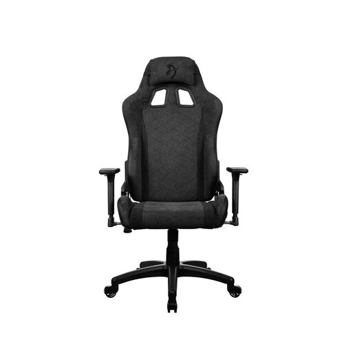 AROZZI Gaming Stuhl Avanti Dark grey SoftFabric Console gaming chair Upholstered seat Slike