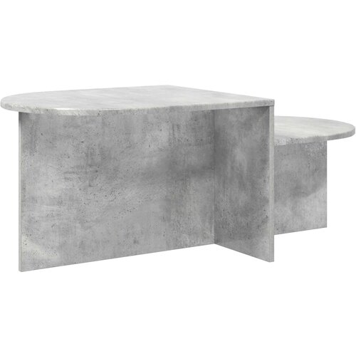  Kava Stol Betonska siva 100 x 50 x 40 cm Konstruirano drvo Slike