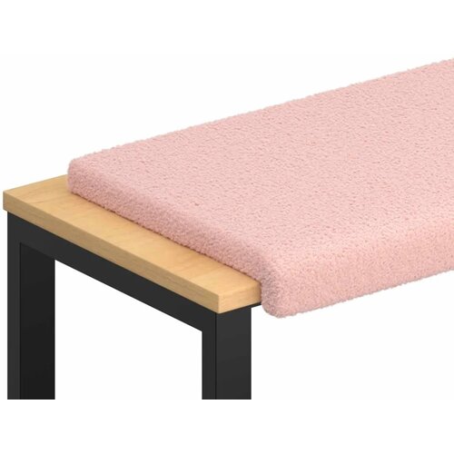 Jastučić za klupu Sherpa Tkanina Ružičasta Dubina 35 cm - Ružičasta 60 x 38 x 6 5 cm Cijene