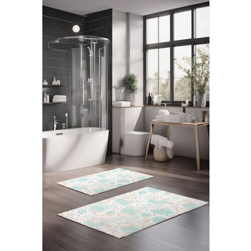  CT-5237 multicolor bathmat set (2 pieces) Cene