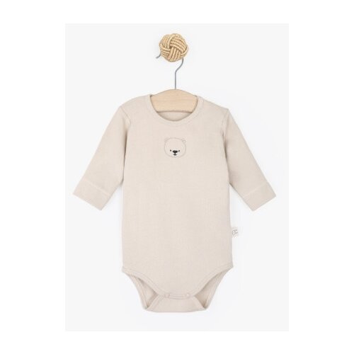 Just kiddin baby bodi s dugim rukavima little bear beige Cene