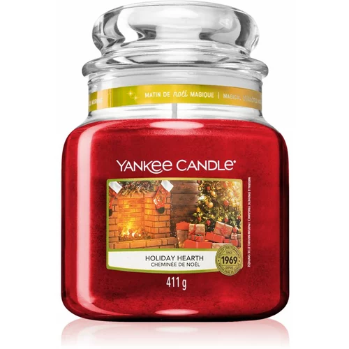 Yankee Candle Holiday Hearth dišeča svečka 411 g unisex