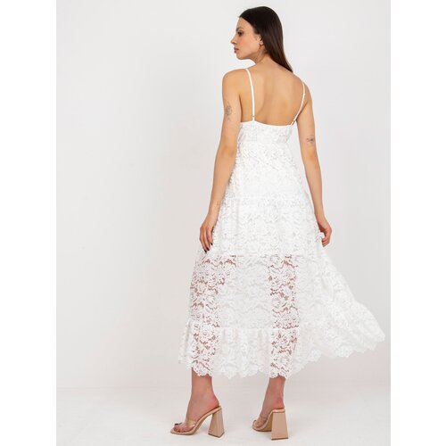 Och Bella Dress-TW-SK-BI-8247.62P-white Cene
