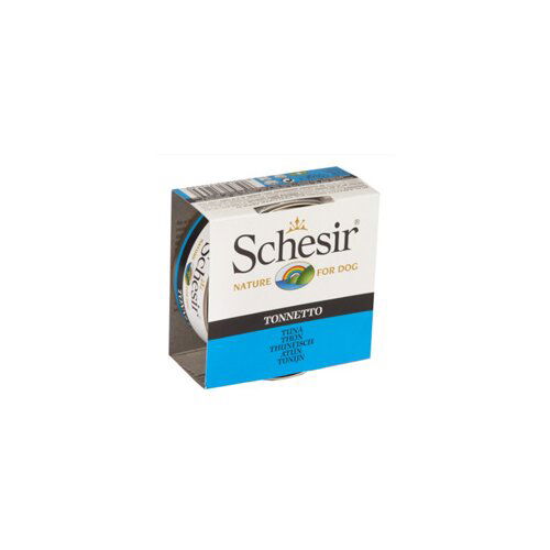 Schesir dog adult tunjevina zele konzerva 150g Slike