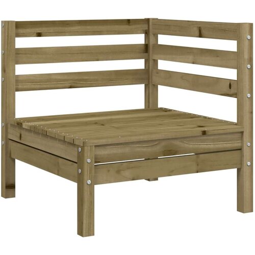  8-dijelni set vrtnih sofa s jastucima od impregnirane borovine Slike