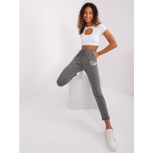 RELEVANCE Sweatpants-RV-DR-9260.61-dark gray Slike