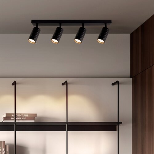  Brilagi - LED RGBW prigu&amp;scaron;iva spot svetiljka SELE DIAMANT 4xGU10/6W/230V crna Slike