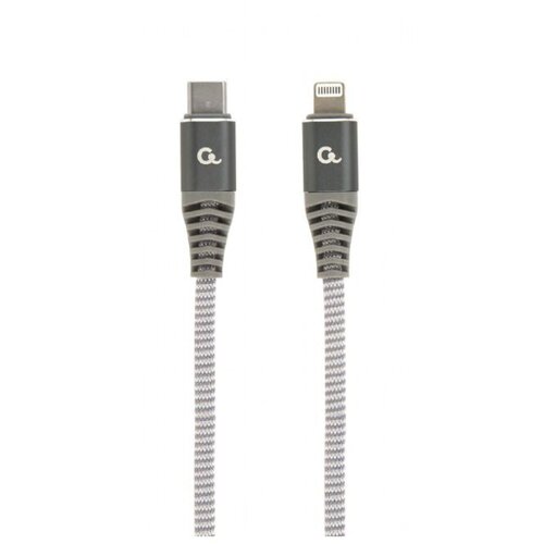  USB 2.0 kabl Premium cotton braided Type-C to 8-pins lightning iPhone charging & data cable, 1.5 m CC-USB2B-CM8PM-1.5M Cijene