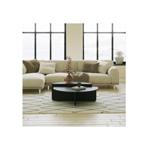 Hanah home podium - black black coffee table Cene