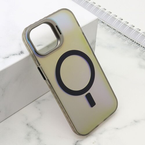 Maska shine magsafe za iphone 15/ siva Slike