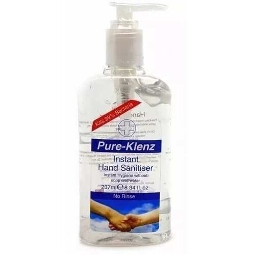 Antibakterijski gel za suvo pranje ruku sa pumpicom - Pure-Klenz 237ml Slike