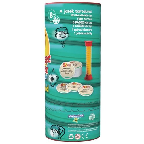 5 sekund 3 odgovori mini - družina - družabna igra, madžarski jezik Slike