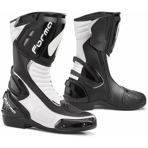 Forma Boots Freccia Black/White 38 Motoristični čevlji