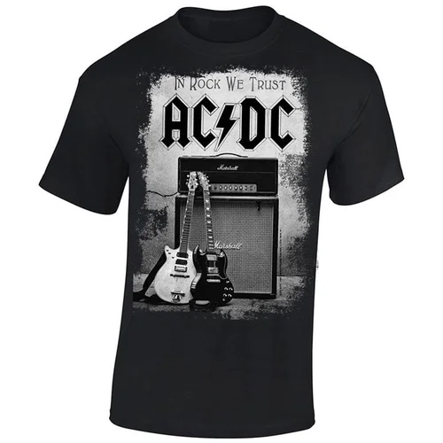 ACDC Košulja In Rock We Trust Black S