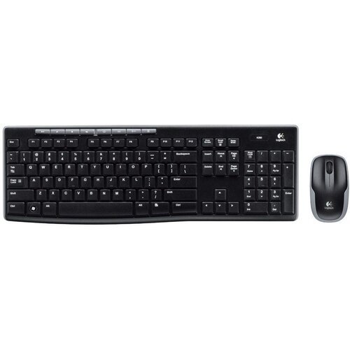 Logitech MK270 Wireless Combo - BLACK - US INT'L - EER Cene
