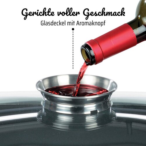 Gsw SERVIRNA PONEV GOURMET GRANIT premaz Vitaflon&amp;reg; Quarzit Slike