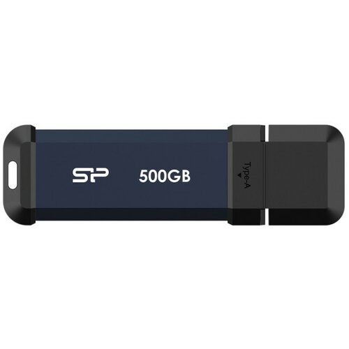 SiliconPower 500GB USB Flash Drive, USB3.2 Gen.2, Marvel Xtreme M80, Read up to 600 MB/s, Write up to 500MB/s, Blue ( SP500GBUF3S60VPB ) Cene