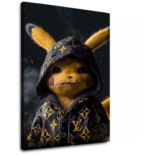  Slika PIKACHU: Kralj uličnih oblačil | Italijansko platno Slike