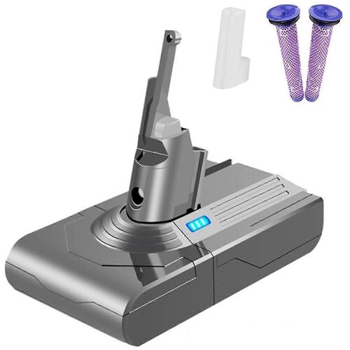 INORCO 2000 MAh nadomestni baterijski adapter + 21,6 V predfilter za živalski/absolutni/brezžični ročni sesalnik, (21840925) Slike