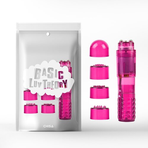 Chisa multufinkcionalni plastični vibrator THE ULTIMATE MINI MASSAGER roze Cene