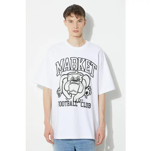Market Pamučna majica Offensive Line Uv T-Shirt za muškarce, boja: bijela, s tiskom, 399001776