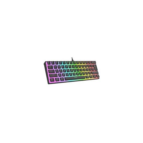 Rampage Tastatura USB-C RADIANT K11 Red Switch US RGB crna Cene