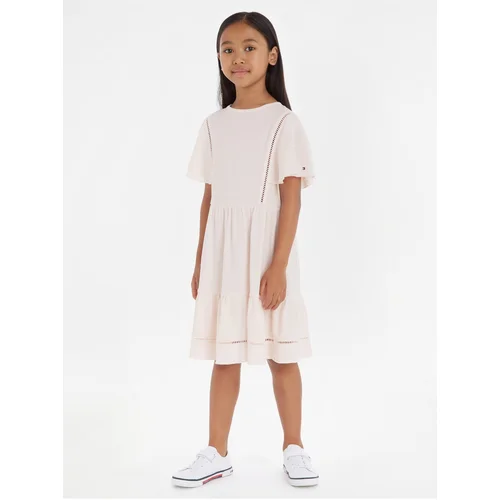 Tommy Hilfiger Light Pink Girls' Dress - Girls