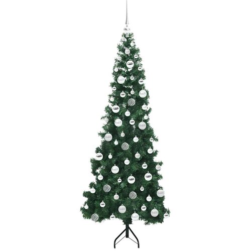  Korner Umjetno Božićno Drvo Zelena 180 cm PVC i metal Slike