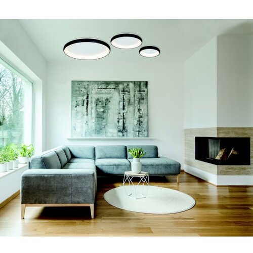  Zambelis 2048 - LED prigu&amp;scaron;iva plafonska svetiljka LED/50W/230V, prečnik 60 cm, crna Slike