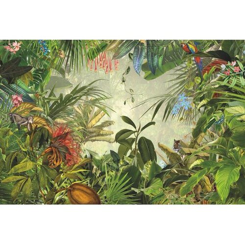 Komar Into Illusions Foto tapeta &amp;Scaron;uma (4 -dij., &amp;Scaron; x V: 368 x 248 cm, Flis) Slike