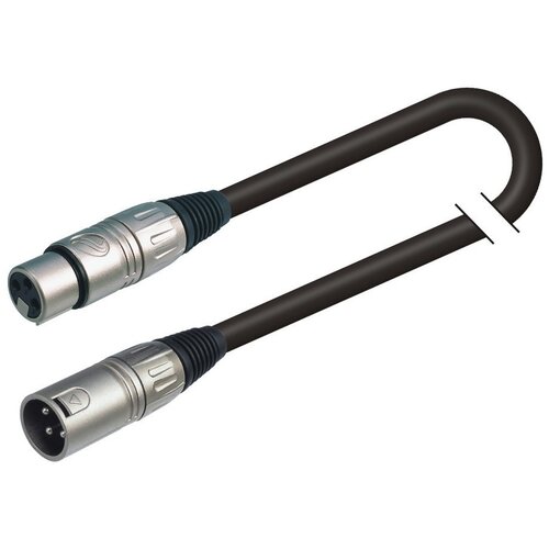 Soundsation Mikrofonski kabl BMCXX-20BK XLR male&amp;ndash;XLR female, 2000cm, Crni Slike