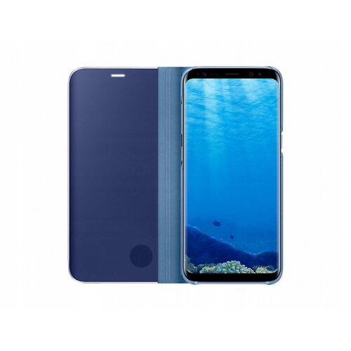 Onasi Clear View za Samsung Galaxy A71 A715 - modra Slike
