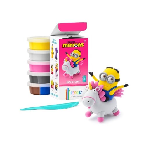 Hey Clay set za modelovanje minions dejv i flafi ( MDP50179 ) Cene