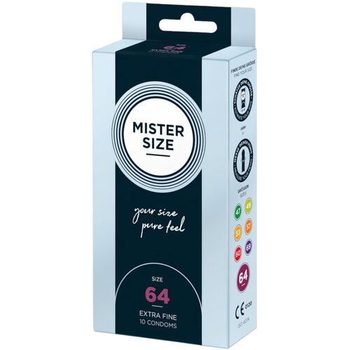 Mister Size Kondomi 64mm, 10 kom Slike