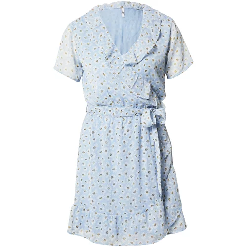 JDY Ljetna haljina 'MOON' plava / žuta / bijela