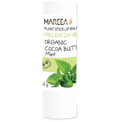 Mareea Melem za usne sa organskim kakao buterom i mint, 4.8 g Slike