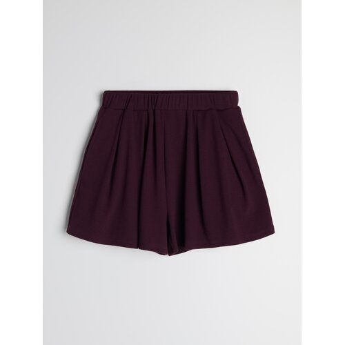 Sinsay Plisirane skort hlače s dodatkom viskoze Slike