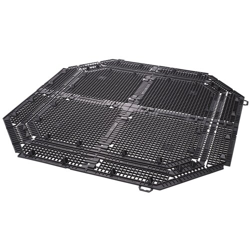 King talna mreža kompostnika eco king 400 l (plastika, črna) Slike