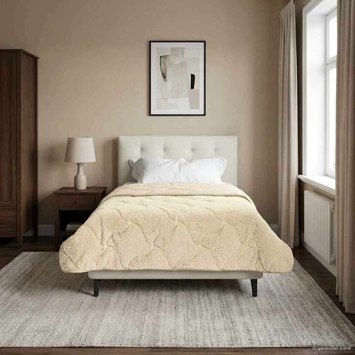  Poletna odeja krema 135 x 200 cm Mikrofibra in Teddy flis, (5000284328) Cene
