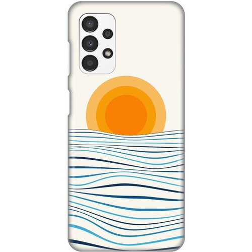  Silikonska maska za Samsung A135F Galaxy A13 4G Sunset Print bela Cene