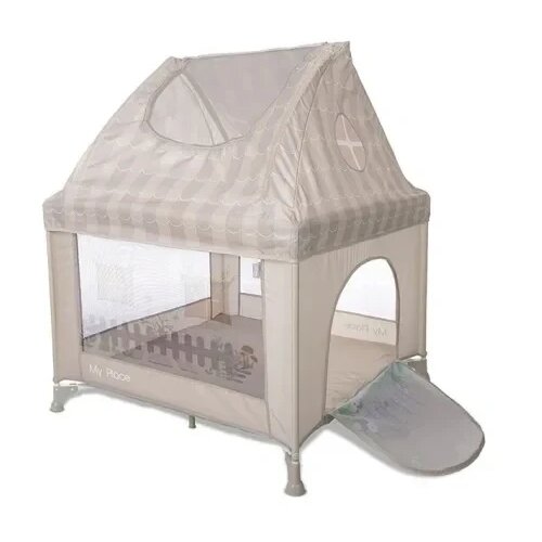 Lorelli OGRADICA SA KROVOM MY PLACE - BEIGE (10080642507) Cene