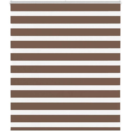 Zebra zavjesa Smeđa 130x100 cm &Scaron;irina tkanine 125,9 cm Poliester Cijene