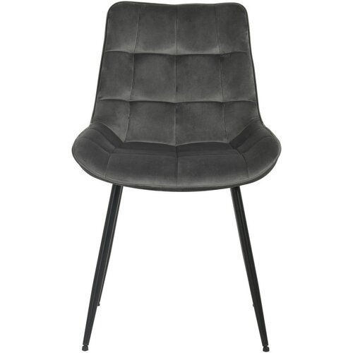 MID.YOU STOL, les, kovina, tekstil siva Cene