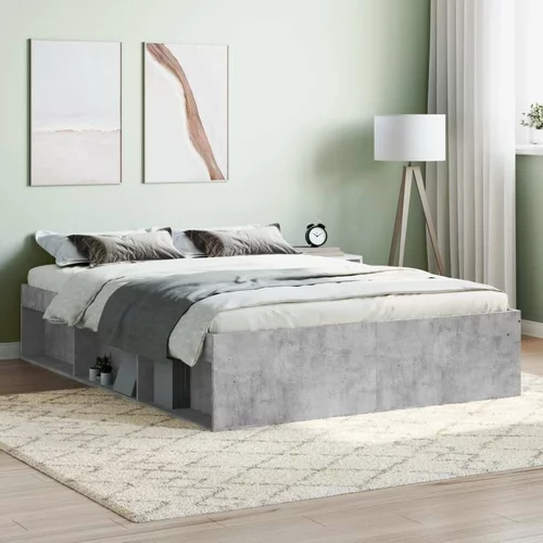  kreveta boja betona 135 x 190 cm bračni