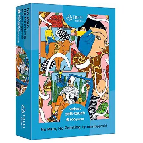 Trefl No pain, No painting bar&scaron;unast i mekan na dodir puzzle 500kom - Cijene