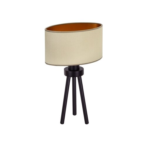  Duolla - Stona lampa OVAL VEGAN 1xE27/15W/230V prečnika 30 cm bež Slike