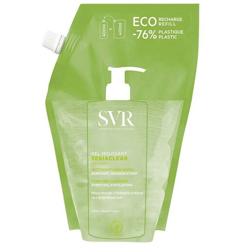 SVR Sebiaclear pjenu&amp;scaron;avi gel eko dopuna 400 ml Slike