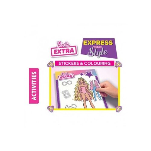 Barbie knjiga za crtanje express your style 12679 Cene