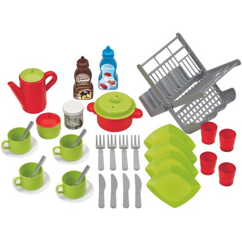 Ecoiffier set za jelo u kutiji, 39 dijelova 02619 Slike